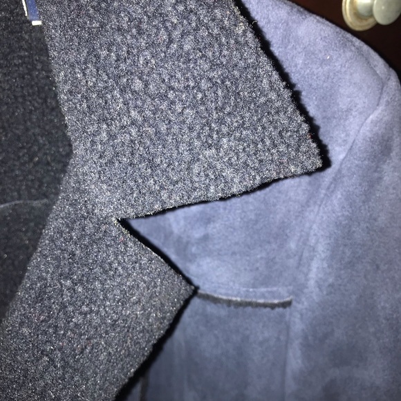 SOLD! NWOT GAP 1999 Faux Suede-Shearling Coat - Picture 8 of 8